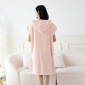 ママ バスラップ ワンオペ 着るタオル フード...の詳細画像4