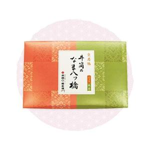 井筒八ッ橋本舗　井筒のなま八ッ橋 皮だけ　ニッキと抹茶　14枚×2袋(28枚)　京都　銘菓　お土産　プレゼント