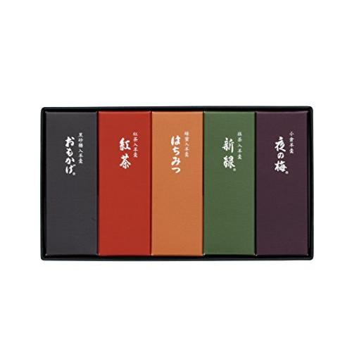 とらや 小形羊羹 5本入　和菓子 ギフト 心ばかり 熨斗対応 プチギフトお歳暮 御歳暮 虎屋 とらや...