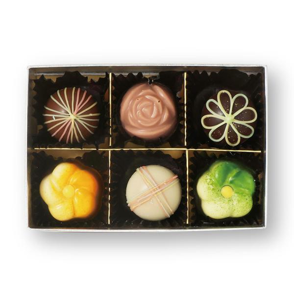 ベルアメール 京都別邸 彩ショコラ 6個 京都限定 バレンタインデー 2025 バレンタイン チョコ...