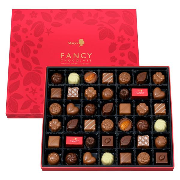 メリーチョコレート ファンシーチョコレート 42個入り チョコ ギフト プレゼント お菓子 誕生日 ...