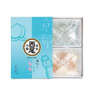 本家西尾八ッ橋 生八ッ橋 あんなま  ラムネ・もも 詰合せ