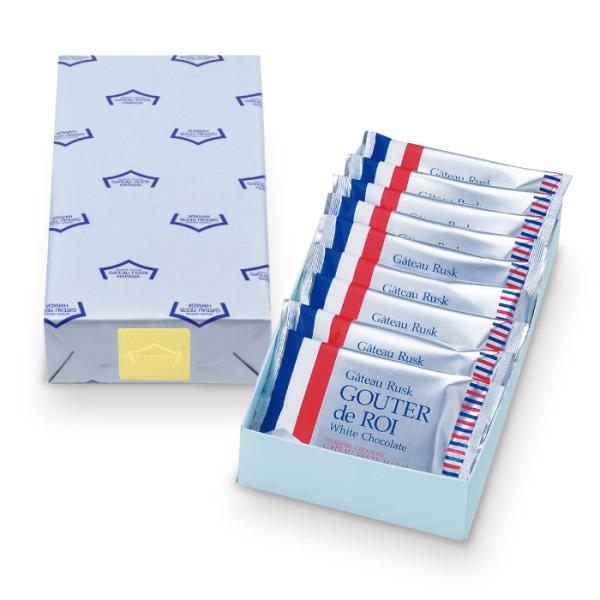 ガトーフェスタ ハラダ ラスク グーテ・デ・ロワ ホワイトチョコレート W4 9枚入り 化粧箱入り ...