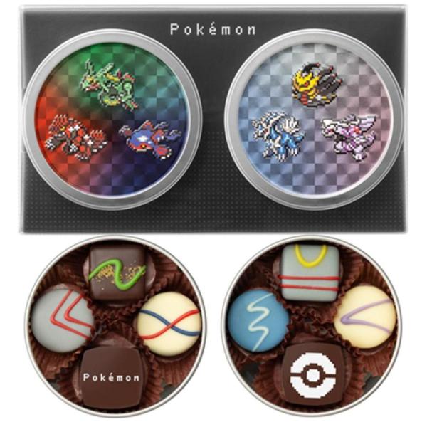 ポケモン メリー チョコレート ポケモン meets メリーチョコレート 伝説のポケモン缶セット ギ...