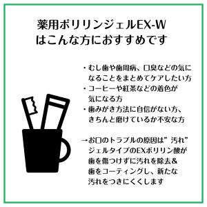 ホワイトニング歯みがき 薬用ポリリンジェルEX...の詳細画像2