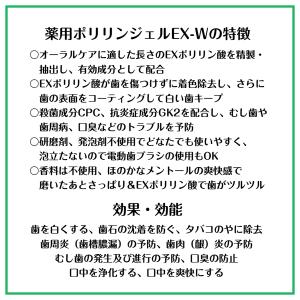 ホワイトニング歯みがき 薬用ポリリンジェルEX...の詳細画像3