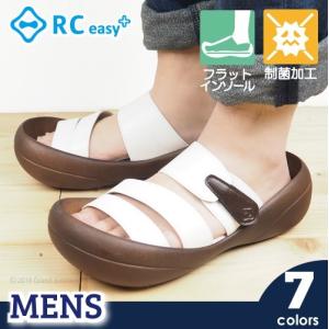 【完売】リゲッタカヌー メンズ サンダル RCeasy+ 3本ベルト ビッグフット フラットインソール