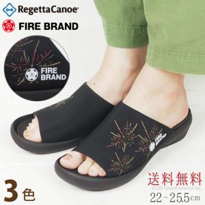 11%OFF セール リゲッタ カヌー サンダル レディース つっかけ 浴衣 和服 花火 葛城煙火 コラボ sandal アウトレット｜regettacanoe-gj