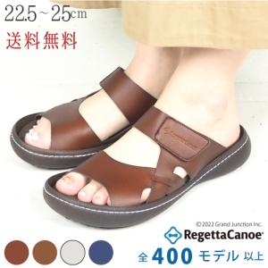 リゲッタ カヌー レディース サンダル ぺたんこ ベルト つっかけ おしゃれ 歩きやすい sandal｜regettacanoe-gj