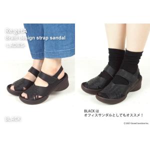 リゲッタ サンダル レディース 歩きやすい お...の詳細画像2