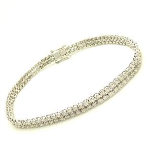 100カラット ミラーボールカット ブラックダイヤモンド ブレスレット