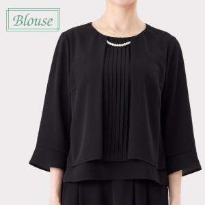 喪服 レディース パンツ パンツスーツ ワイド...の詳細画像3