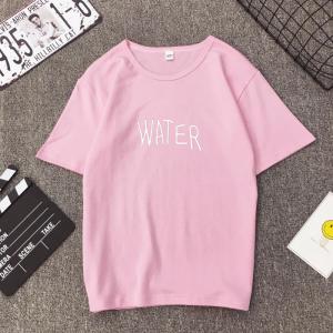 レギンス 工房]シンプル 薄いピンク Tシャツ ...の商品画像