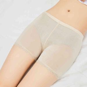 レギンス 工房]ペチコートパンツ レース ベージュ パンツ インナー 透け防止 ドレス/秋 大雨/冷感 紫外線カット