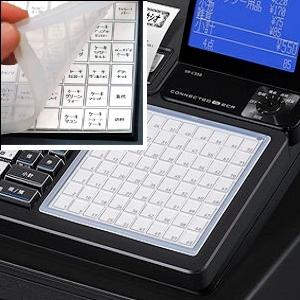 タッチキーカバー(WT-91)カシオ レジスター TK-2500,TK-2600,TK-2800 タッチキーカバー(WT-91)カシオ レジスター TK-2500,TK-2600,TK-2800
