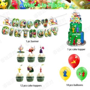 ピクミン 誕生日 飾り付け pikmin パー...の詳細画像1
