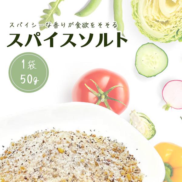 スパイスソルト 塩 50g スパイス ブレンドソルト おつまみ 韓国の味 自家製キムチ 韓国料理 手...
