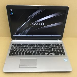 ソニー ノートパソコン VAIO VJS152C11N CI5(7200U)-2.5GHZ 8GB SSD256GB 15.5インチ WIN10H WLAN BLUETOOTH カメラ 10キー｜rehan-computergarage