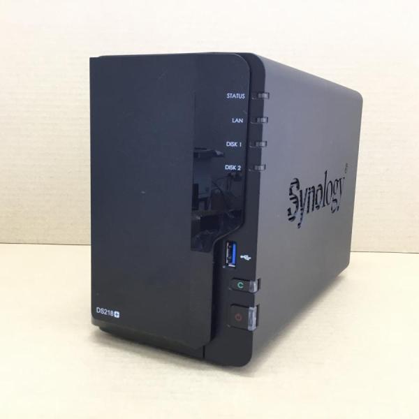 動作確認済み・システム消去済みＳＹＮＯＬＯＧＹ ネットワーク接続ストレージ DS218+ 4000G...