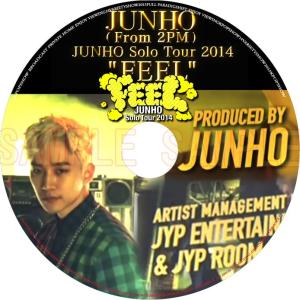 【韓流DVD】 2PM ツーピーエム 【 JUNHO Solo Tour 2014 FEEL 】 ジュノ JunHo ★ K-POP