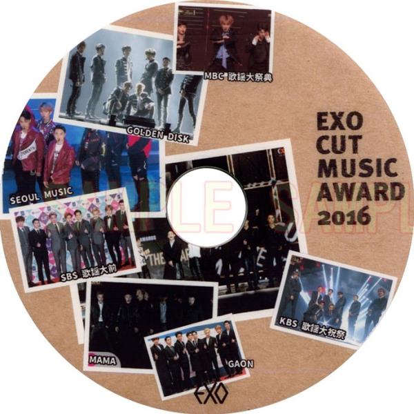 [韓流DVD] EXO エクソ [ EXO CUT 2016 MUSIC AWARD ] ★えくそ ...