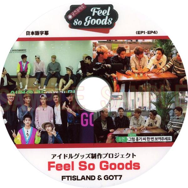 【韓流DVD】FTISLAND / GOT7『 FEEL SO GOODS アイドルグッズ製作プロジ...