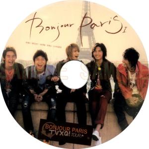 【韓流DVD】TVXQ 東方神起（5人）「Bonjour Paris」 2009(日本語字幕）★ユンホ / チャンミン /　ジェジュン / ユチョン / ジュンス