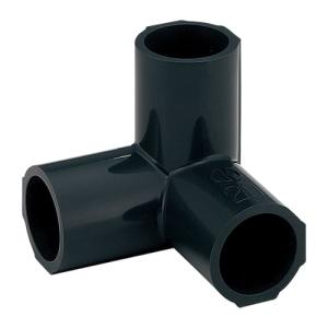 カクダイ,HI三方接手,呼び20mm,571-713,水道用耐衝撃塩ビ継手,HI継手