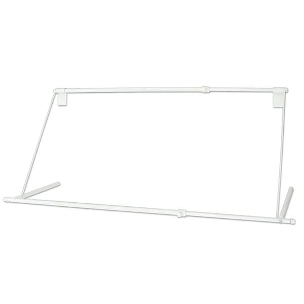 【ACH-2】平安伸銅工業 伸縮式エアコンハンガー ホワイト 幅80〜109cm 耐荷重5kg