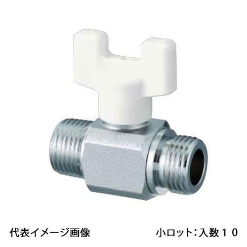 【AE1-20M-S】オンダ製作所 ボールバルブ AE1型 メッキ付 Rねじ×Gねじ 呼び径3/4 ...