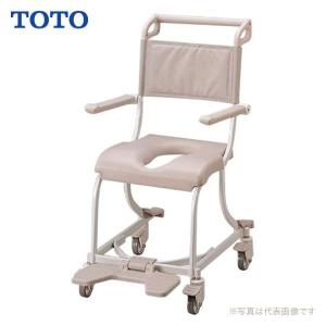 【EWCS609BS】TOTO 水まわり用車いす キャスタータイプ ソフト小穴シート仕様 便座高さ35・36cm用 高齢者 介護 補助 浴室 トイレ 室内移動｜rehomestore