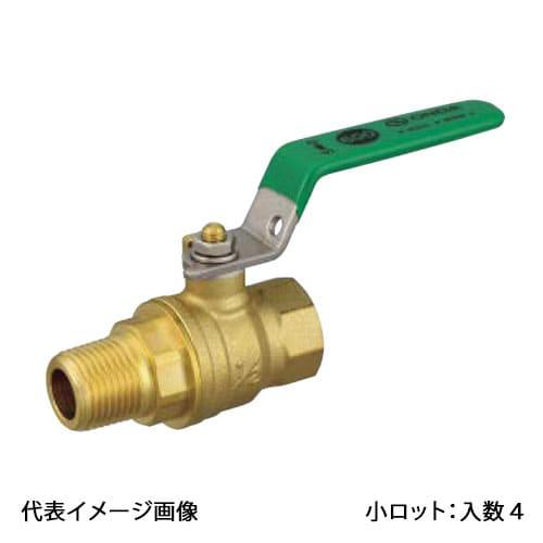 【FF3-25】オンダ製作所 ボールバルブ FF3型 フルボール Rねじ×Rcねじ 呼び径1 小ロッ...