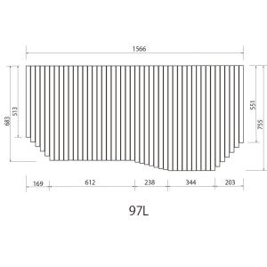 お風呂のふた トクラス (旧ヤマハ)新73L【新品番】FFMADW2X1 ヤマハ