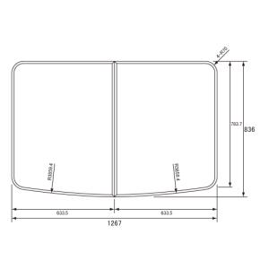 Panasonic（パナソニック） 風呂ふた GVR1174UD (RSJ78HN1Y) 断熱組