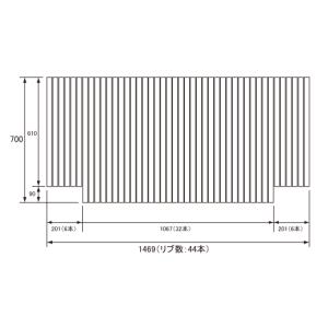 お風呂のふた トクラス 新55L【新品番】B10010699 ヤマハシステムバス