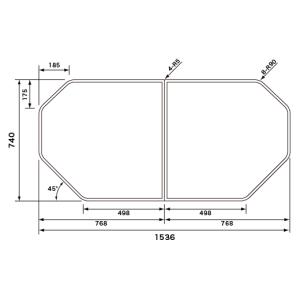 Panasonic（パナソニック） Panasonic(松下電工 ナショナル) 風呂ふた