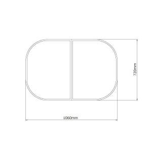 ノーリツ（NORITZ） 【KHHSH06】ノーリツ 取っ手付き断熱ふろふた (FD