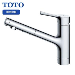 TOTO ◇水栓金具【 TKS05306JA 】 トートー キッチン水栓 台付シングル