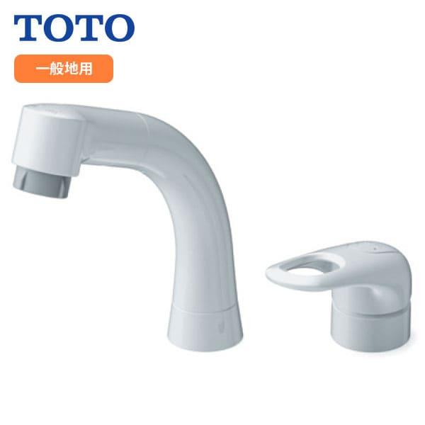 【TLS05301J】TOTO 台付シングル混合水栓 スパウト142mm