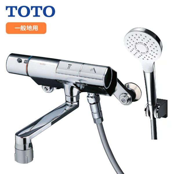 【TMN40TY3】TOTO 壁付サーモスタット混合水栓 タッチスイッチタイプ スパウト170mm ...