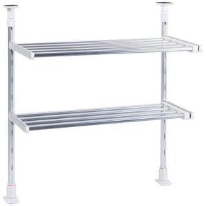 田窪工業所 伸縮つっぱり棚 2段 TP2-90L (幅51.2〜91.7cm 高さ55.4