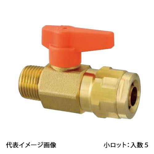 【WB1A-2016C-S】オンダ製作所 ダブルロックバルブ WB1型 テーパおねじ PEX用 オレ...