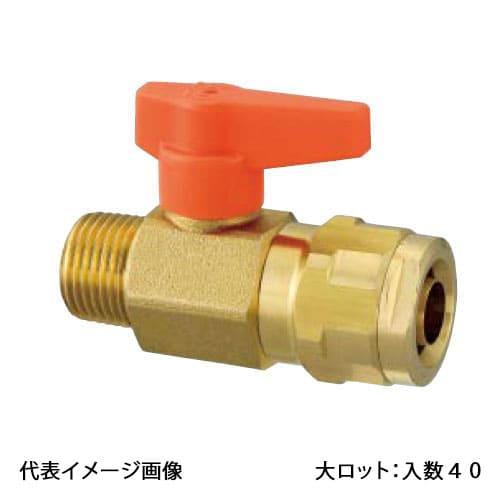 【WB1A-2016C-S】オンダ製作所 ダブルロックバルブ WB1型 テーパおねじ PEX用 オレ...