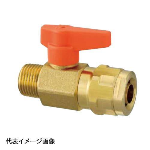【WB1C-2016C-S】オンダ製作所 ダブルロックバルブ WB1型 テーパおねじ PB用 オレン...