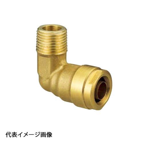 【WL1C-2016-S】オンダ製作所 ダブルロックジョイント WL1型 エルボテーパおねじ 黄銅 ...