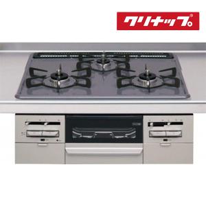 ZGFVK6R18USK-E クリナップ ラクエラ ガラストップコンロ シルバー