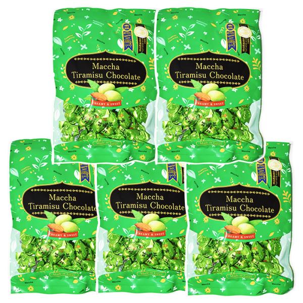 【5点セット】抹茶ティラミスチョコレート 150g｜モンドセレクション金賞受賞 大粒アーモンド マス...