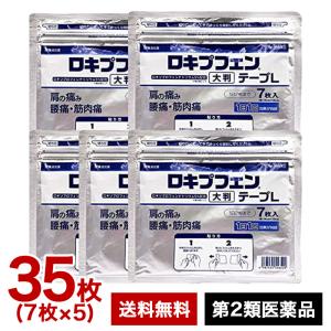 5点セットロキプフェンテープL 大判 7枚入 ラクール薬品