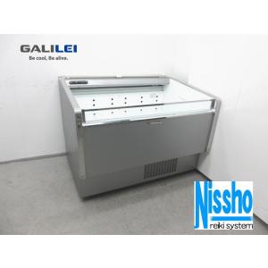 フクシマ平型冷蔵オープンショーケース・MRN-40RJSOR・100V・W1190×D900ｍｍ・中古・厨房専門店!!（6n402c）