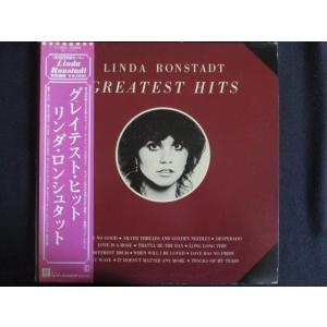 LP/レコード 0071■リンダロンシュタット/グレイテストヒット/帯付/P6545Y